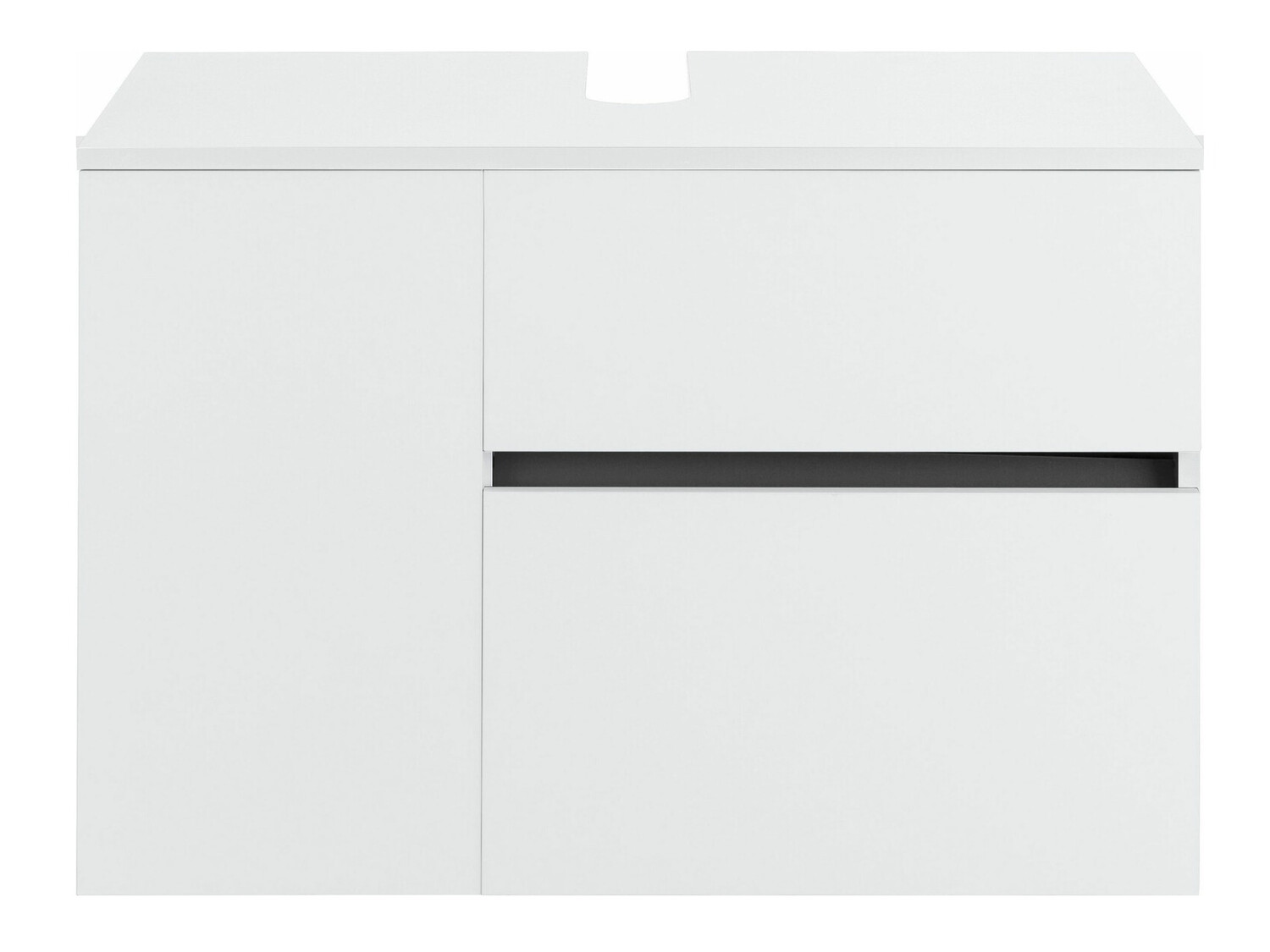 Vannitoa põrandakapp kraanikausile Soncamu 107 (Valge)