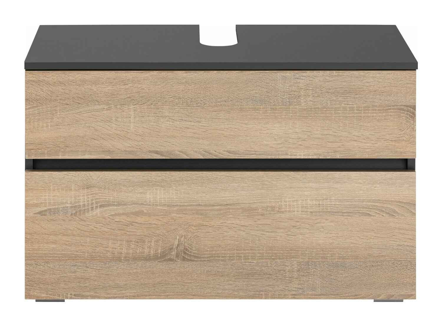 Vannitoa põrandakapp kraanikausile Soncamu 109 (Antratsiit + Tamm)