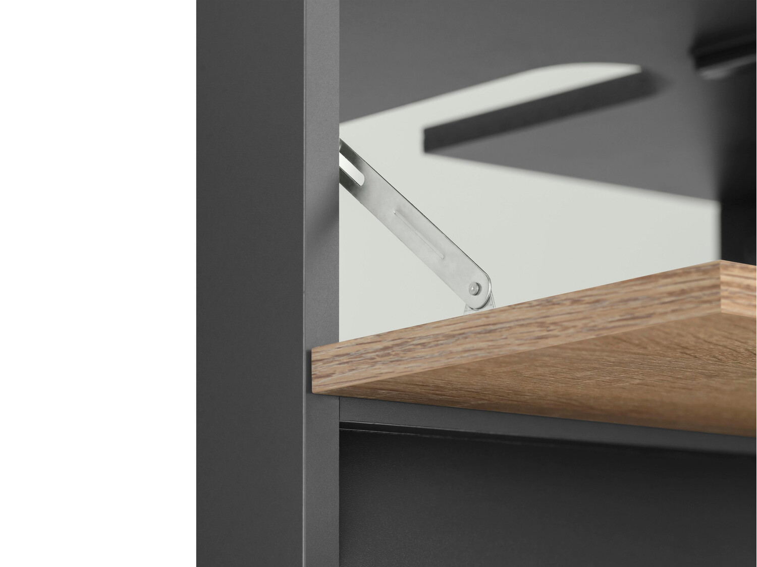 Vannitoa põrandakapp kraanikausile Soncamu 110 (Antratsiit + Tamm)