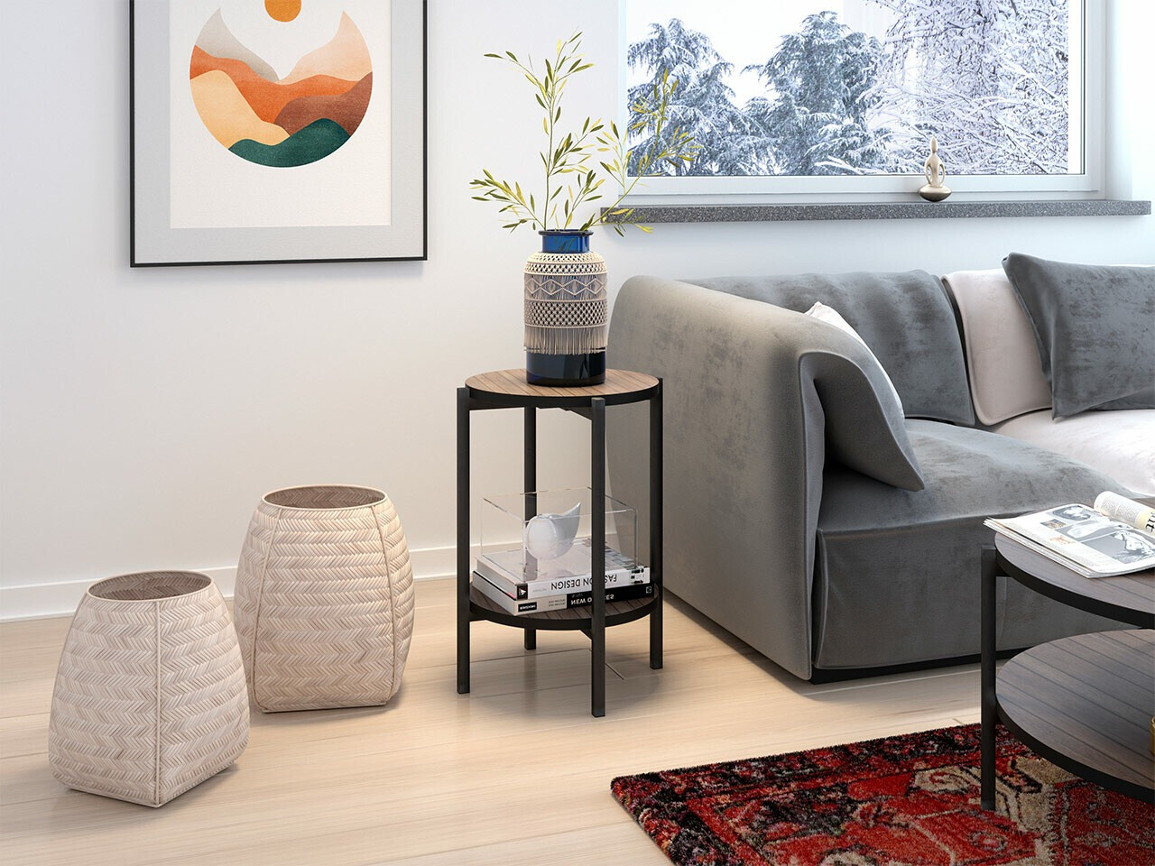 Külglaud Comfivo 221 (Pruun + Must)