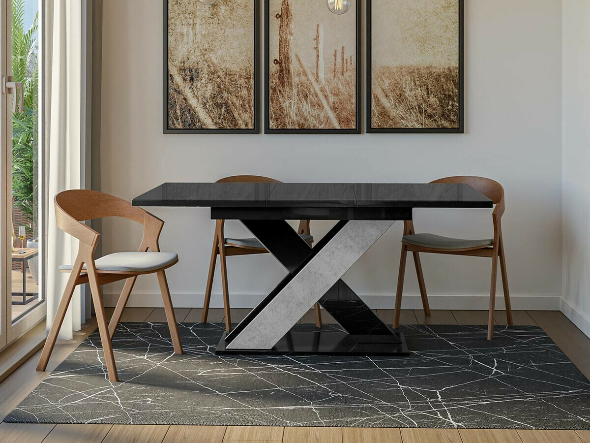 Laud Goodyear 117 (Läikiv must + Betoon)