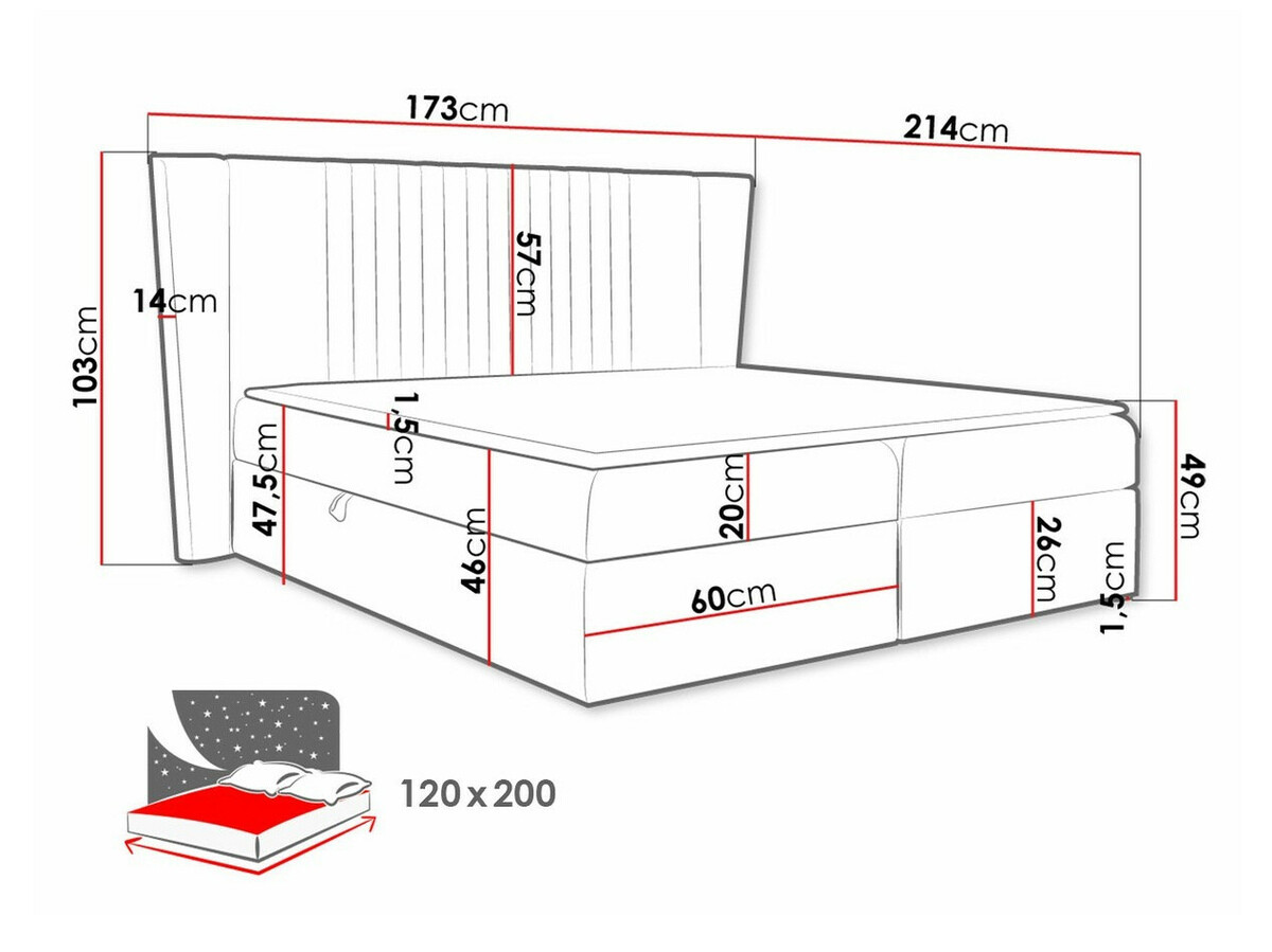 Kontinentaalvoodi Fenestra (Magic Velvet 2239)