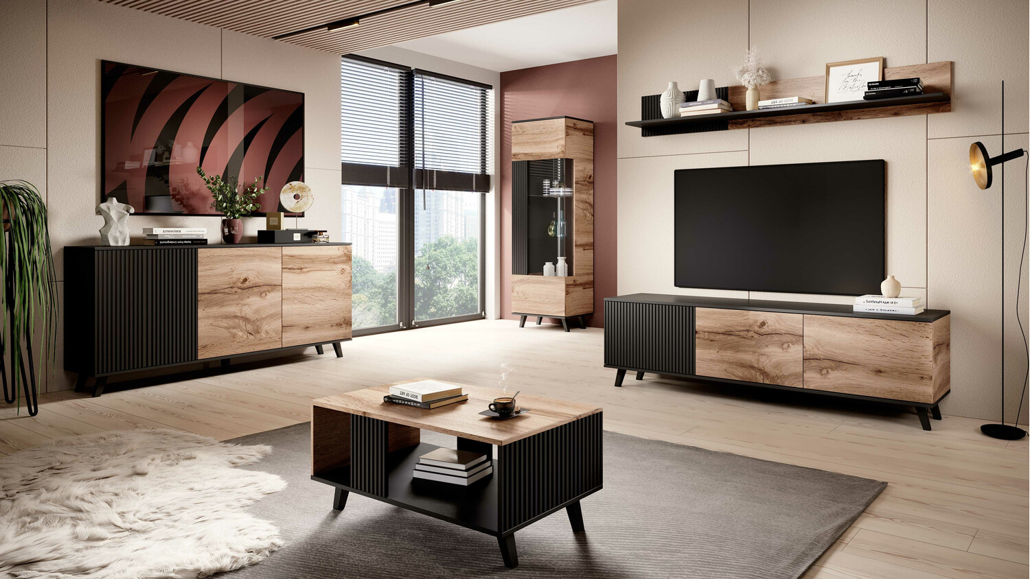 Diivanilaud Luelia 118 (Must + Wotani tamm)