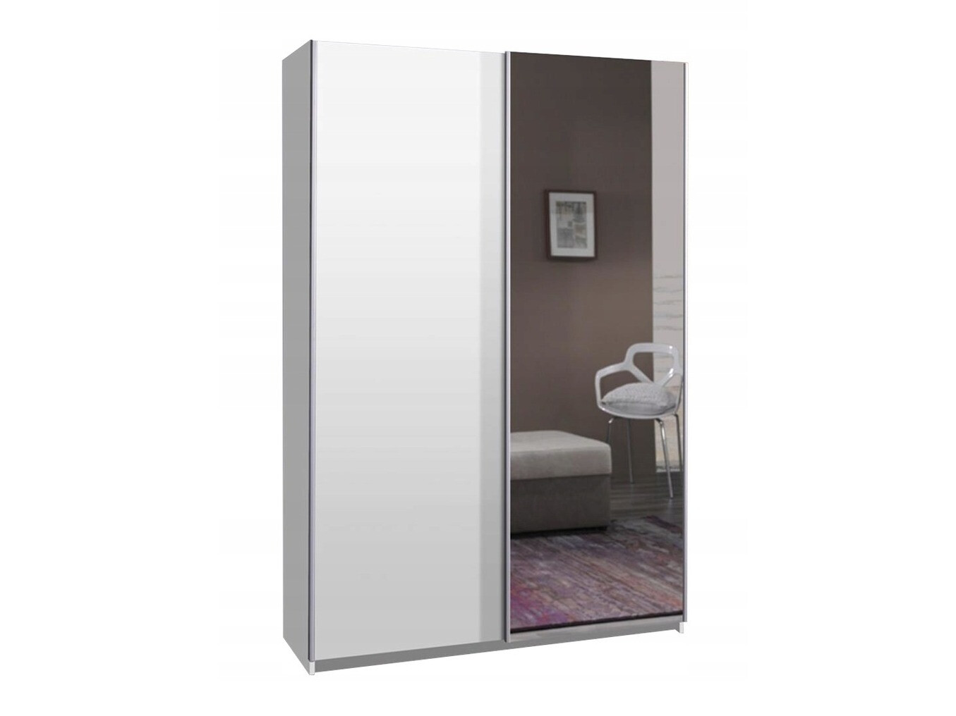 Riidekapp Murrieta 112 (Valge)