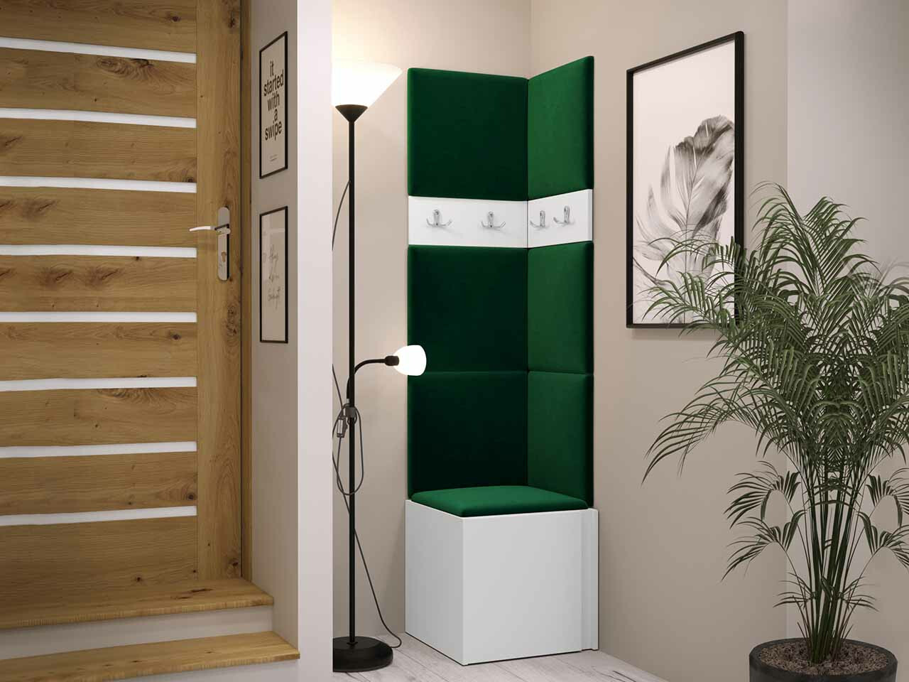 Esikukomplekt Hartford 347 (Valge)