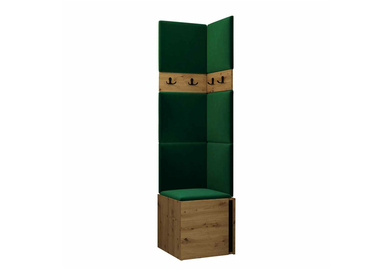 Esikukomplekt Pinis XXI (Artisan tamm + Must)