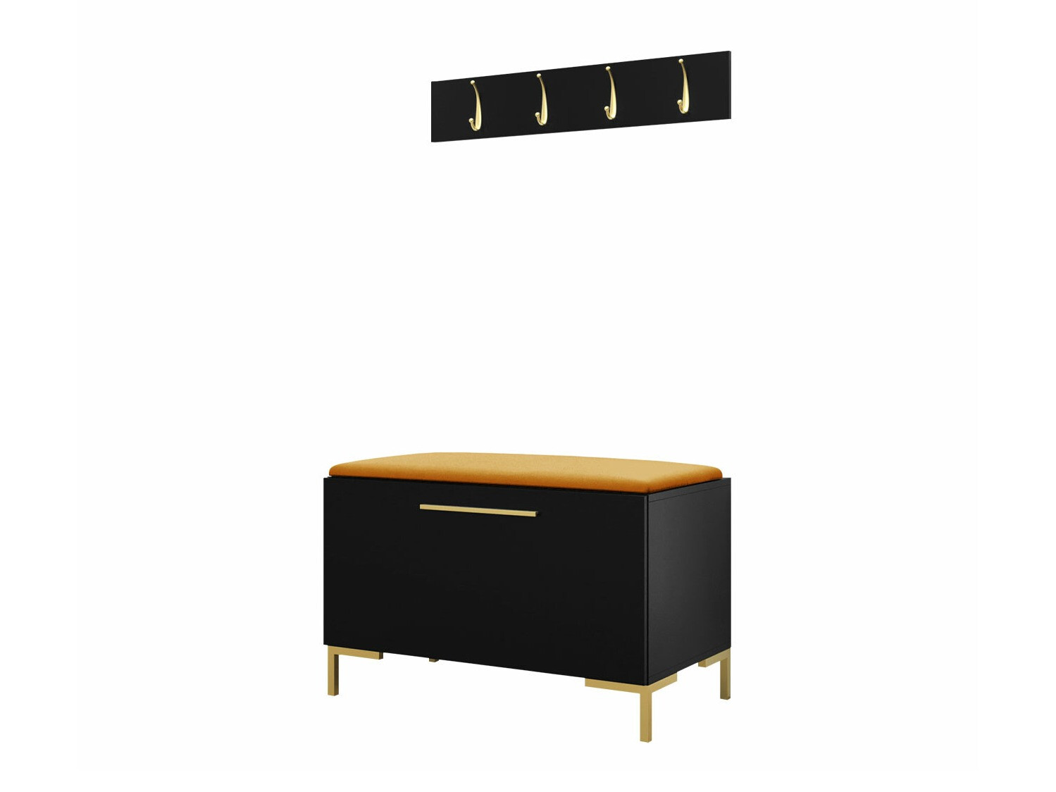 Esikukomplekt Tivsoa 108 (Must)