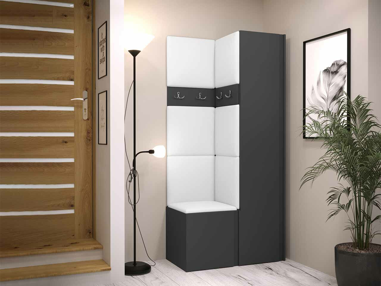 Esikukomplekt Hartford 348 (Grafiit)