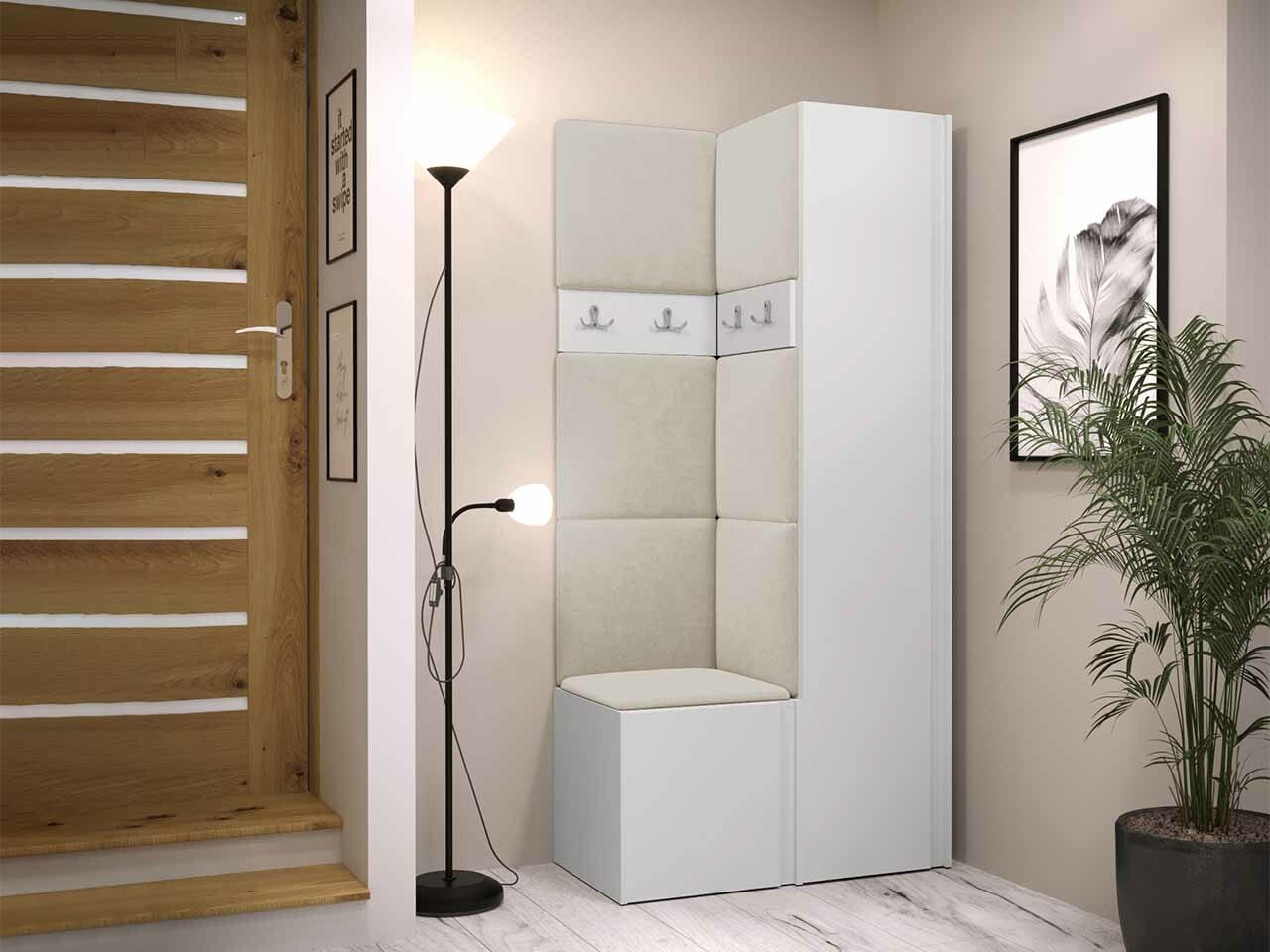 Esikukomplekt Hartford 348 (Valge)