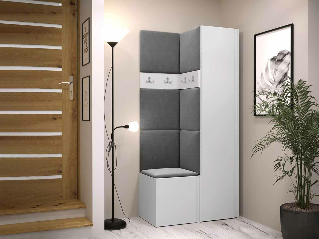 Esikukomplekt Hartford 348 (Valge)