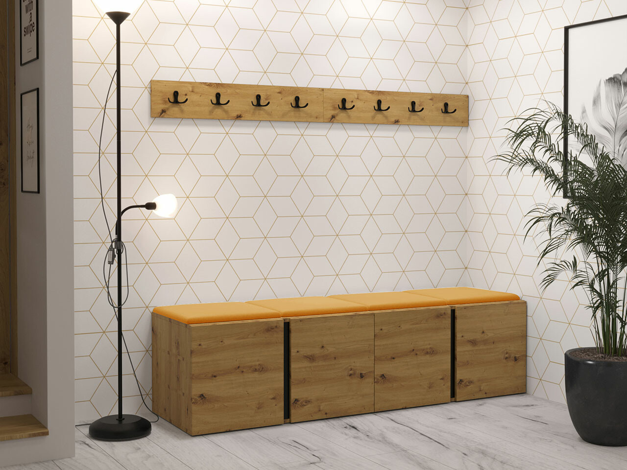 Esikukomplekt Hartford 276 (Artisan tamm)