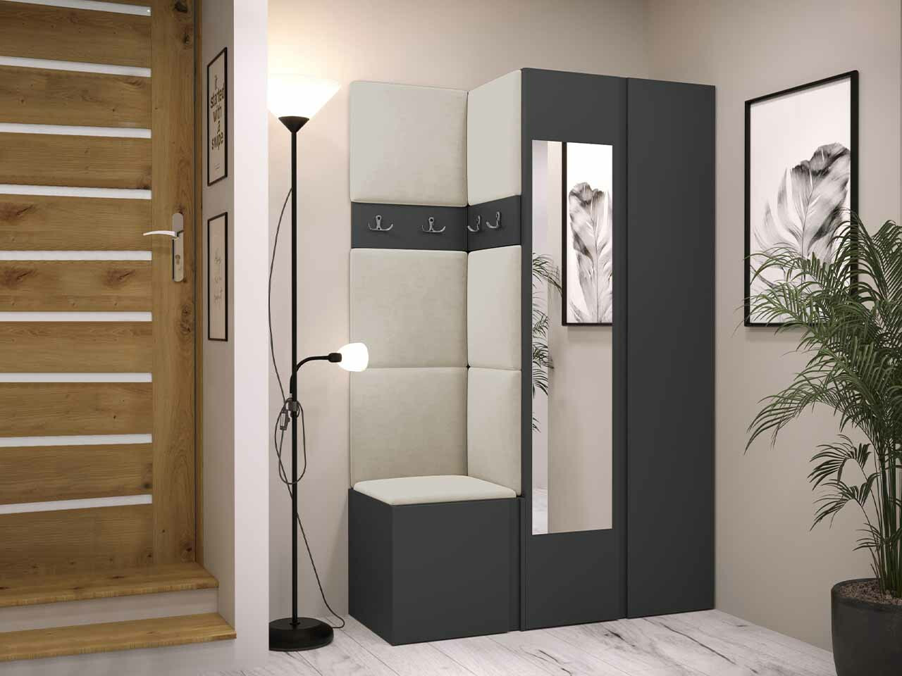 Esikukomplekt Hartford 350 (Grafiit)