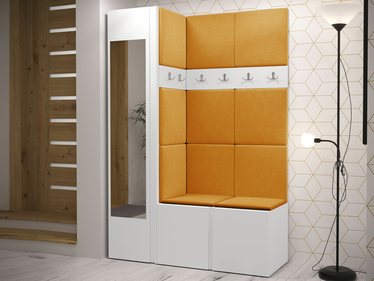 Esikukomplekt Hartford 277 (Valge)