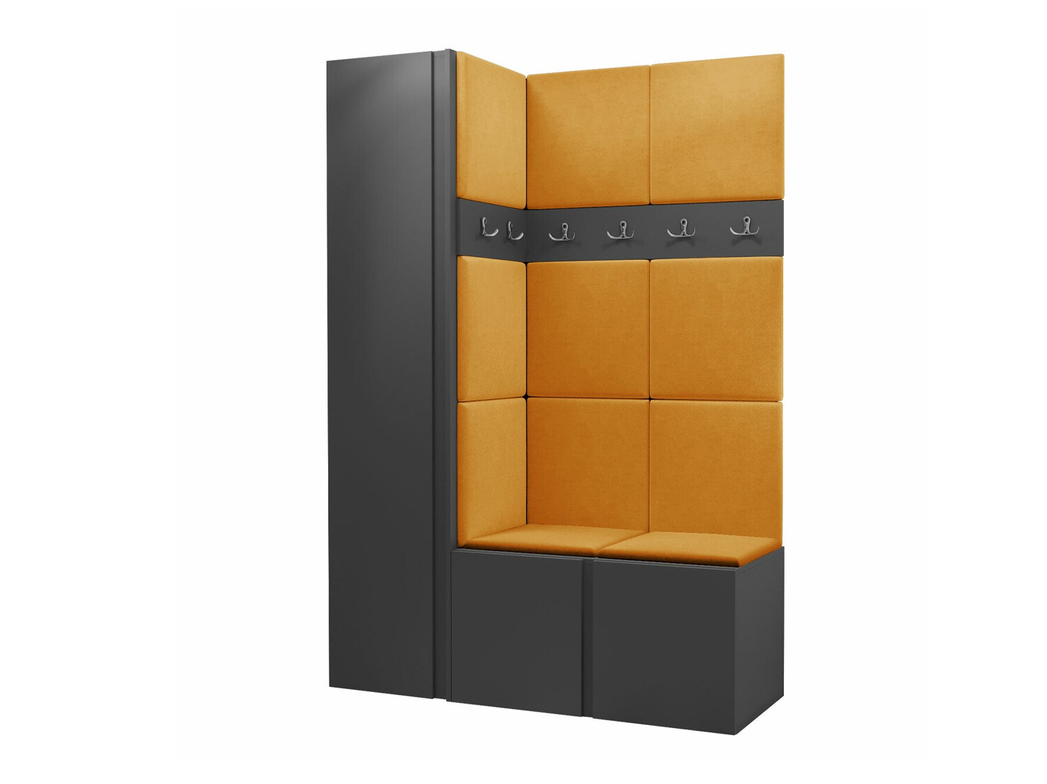 Esikukomplekt Hartford 471 (Grafiit)