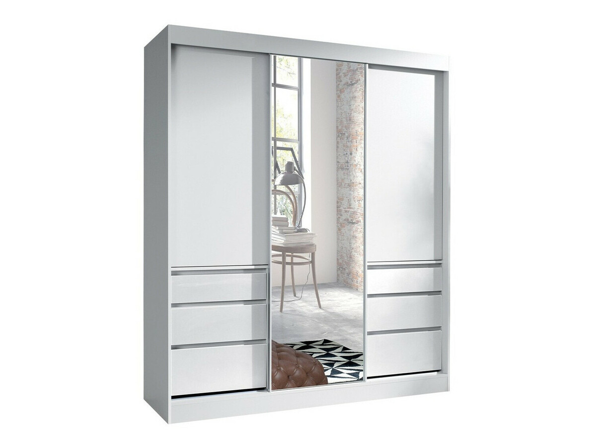 Riidekapp Toledo 120 (Valge)