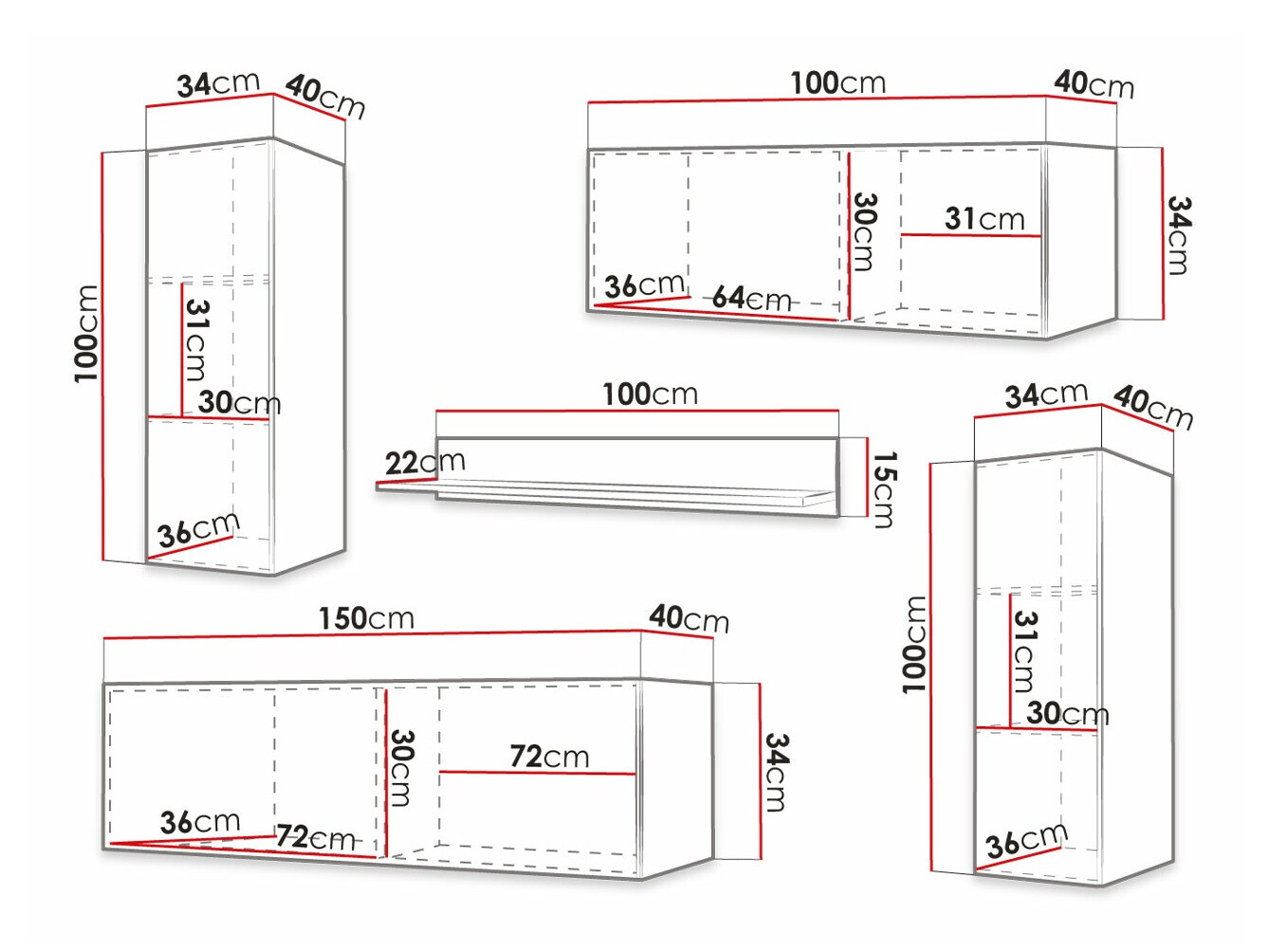 Elutoa komplekt Anulio II (Must)