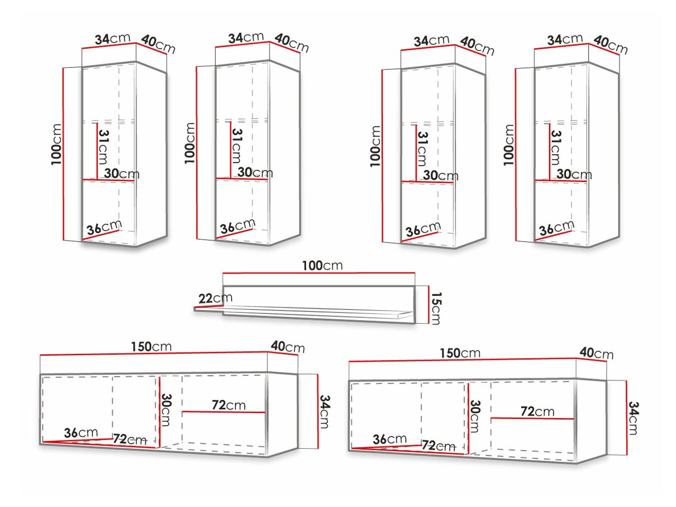 Elutoa komplekt Anulio IV (Must)
