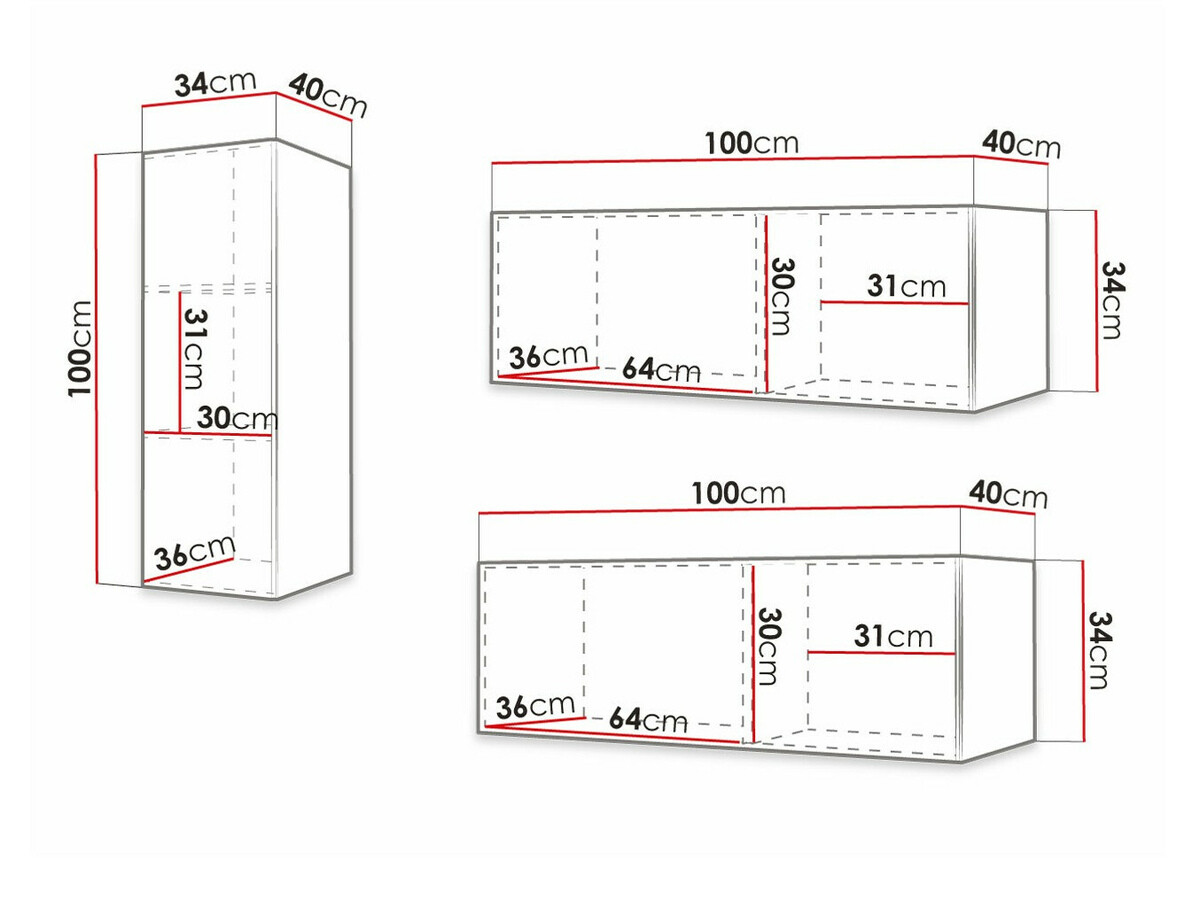 Elutoa komplekt Anulio VI (Valge)