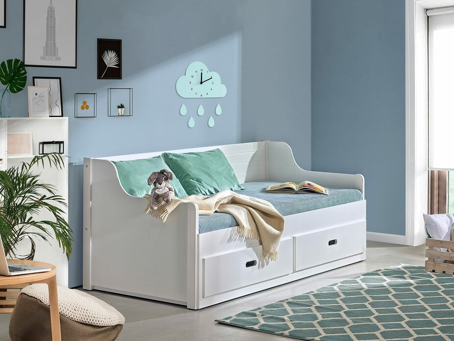 Voodi Ogden 164 (Valge)