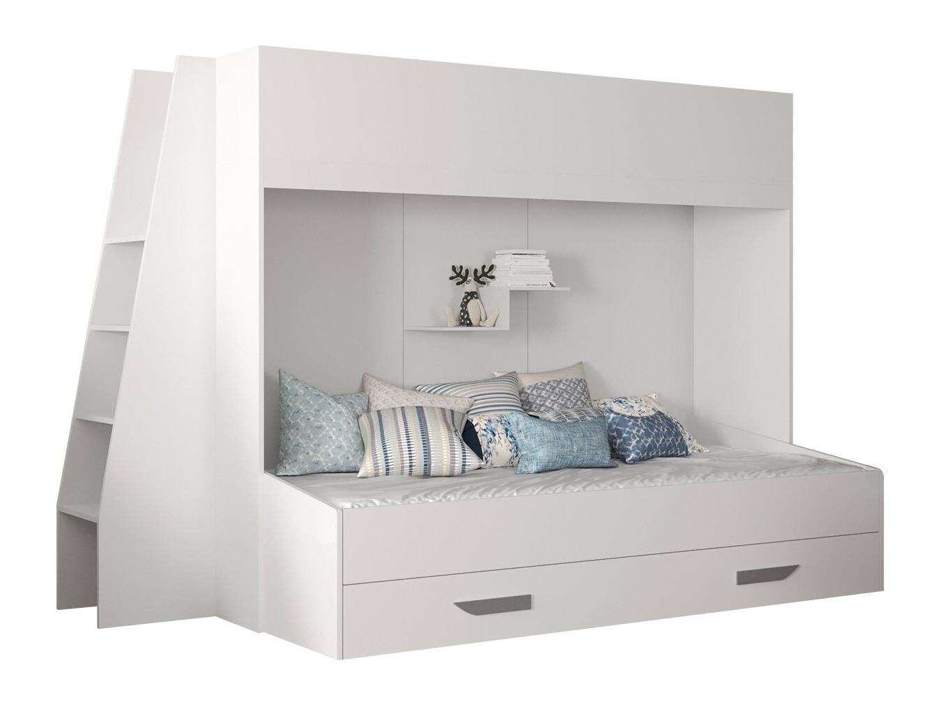 Narivoodi Hartford 357 (Valge + Läikiv valge + Hall)