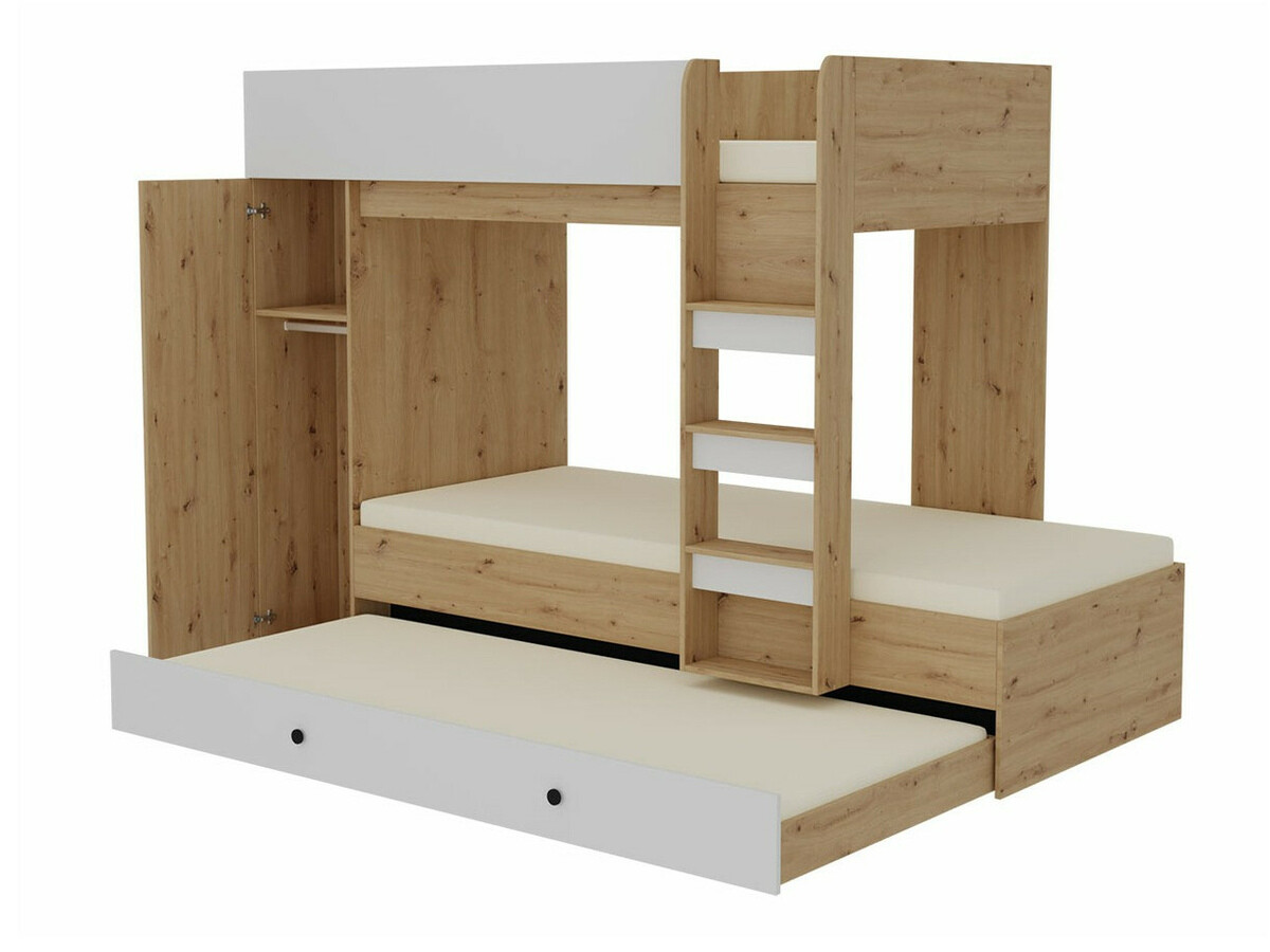 Narivoodi Hartford 360 (Artisan tamm + Valge)