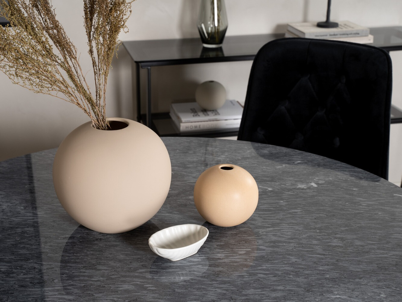 Söögitoakomplekt Dallas 370 (Must + Kuldne)