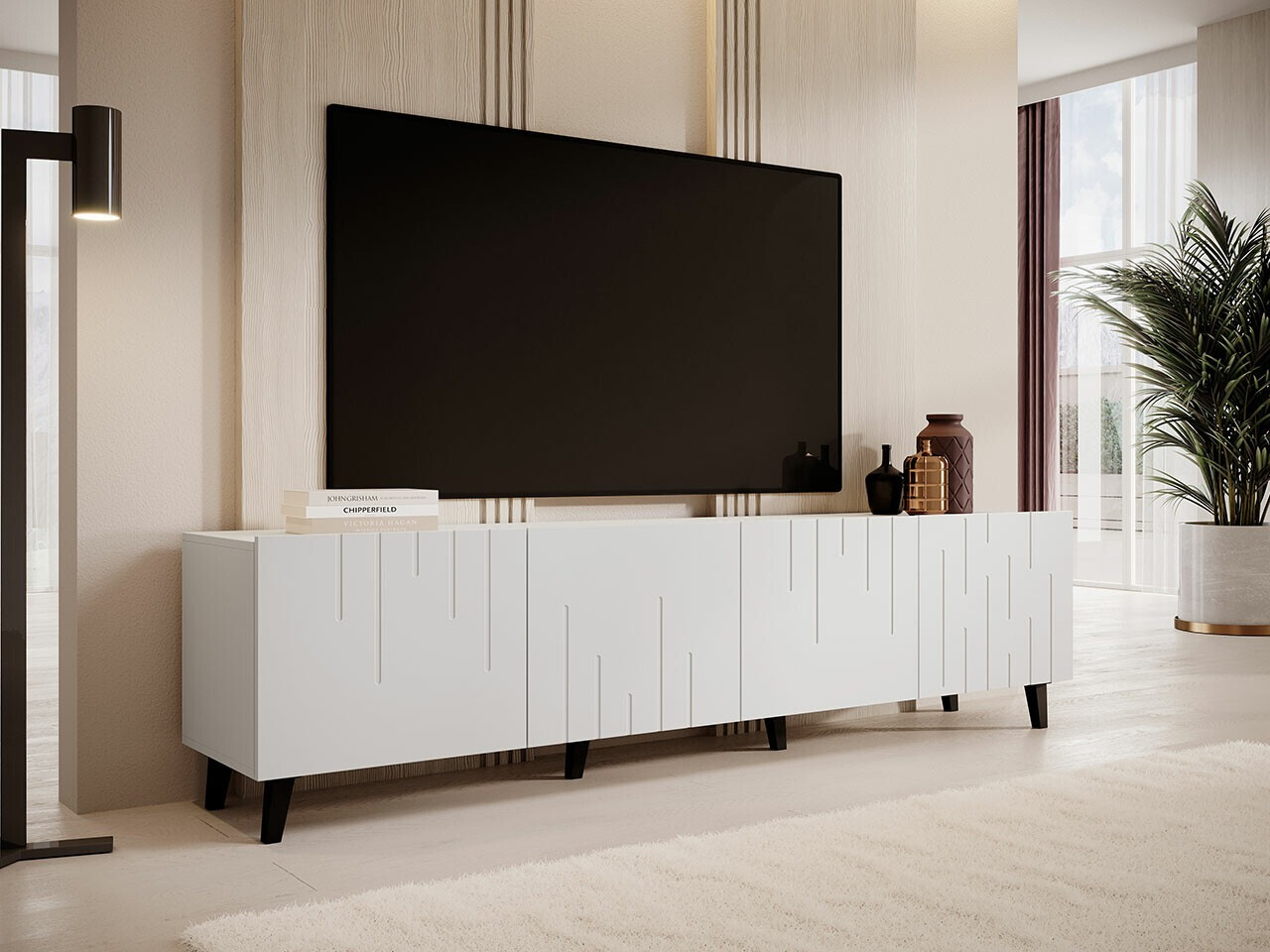 TV-alus Charlotte 176 (Valge)