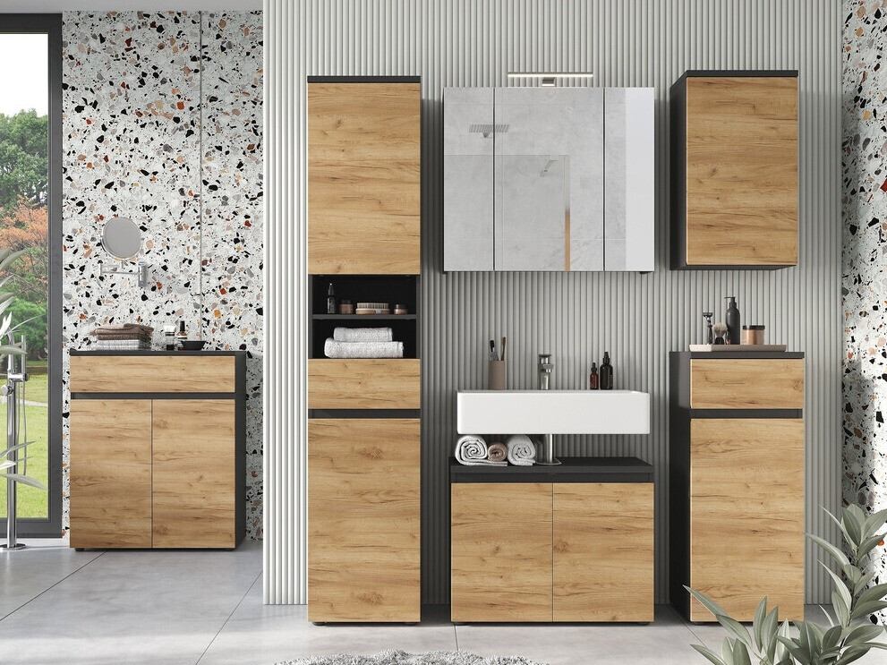 Vannitoa põrandakapp kraanikausile Deltei 104