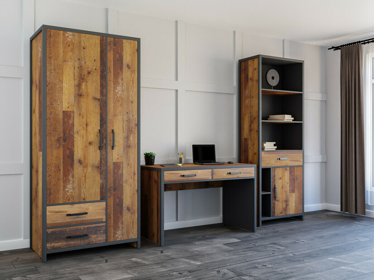 Riidekapp Belsera 110 (Pruun + Matera hall)