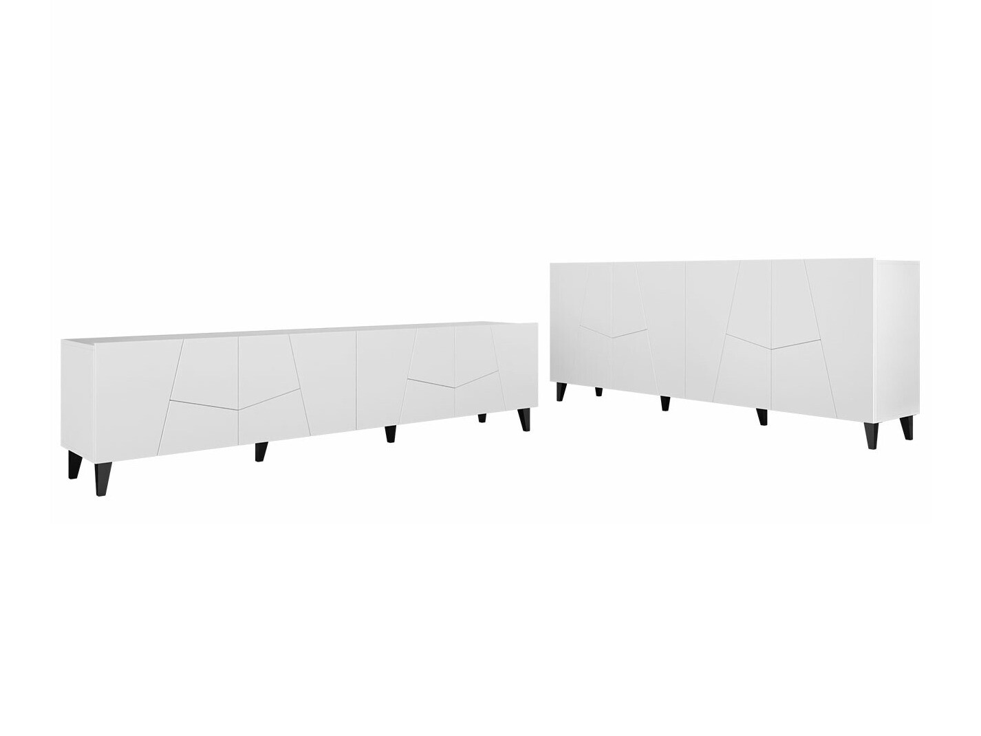 Elutoa komplekt Charlotte 182 (Valge + Must)