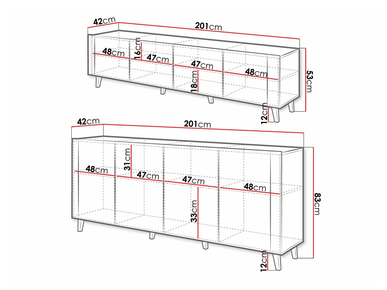 Elutoa komplekt Charlotte 185 (Valge + Craft tamm)