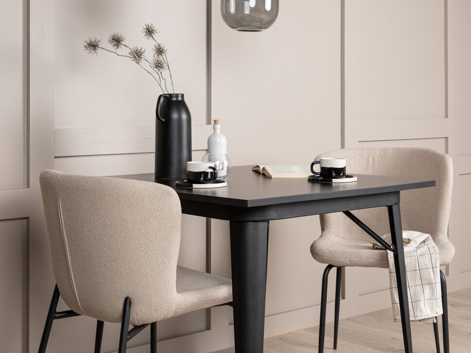 Söögitoakomplekt Dallas 3362 (Beež + Must)