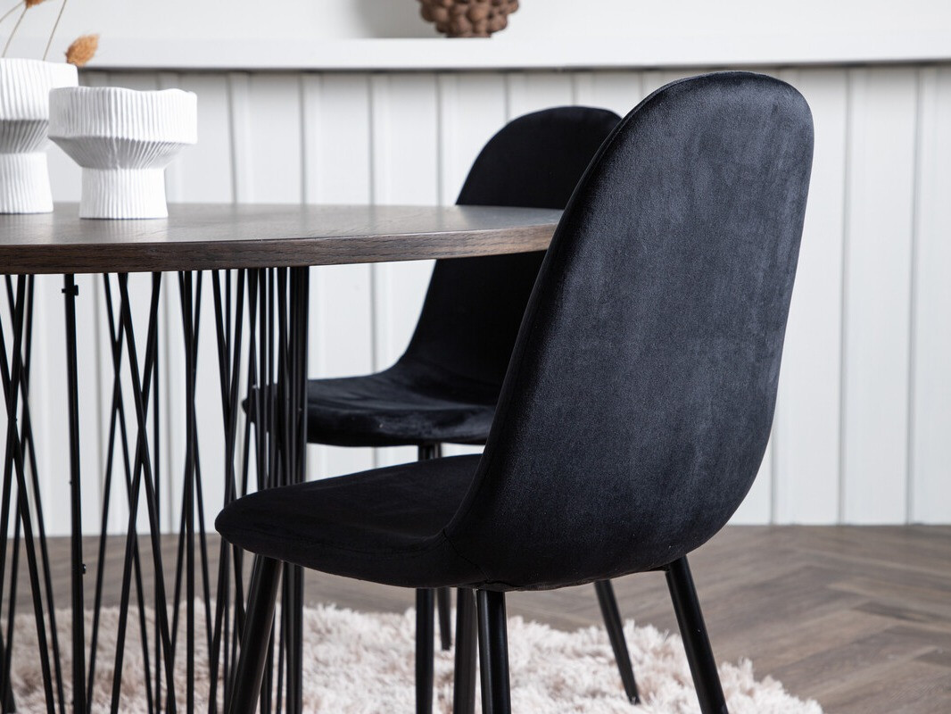 Söögitoakomplekt Dallas 3370 (Must)