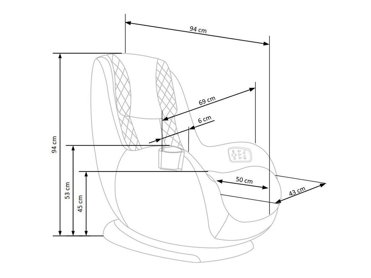 Tugitool recliner Houston 849 (Hall)