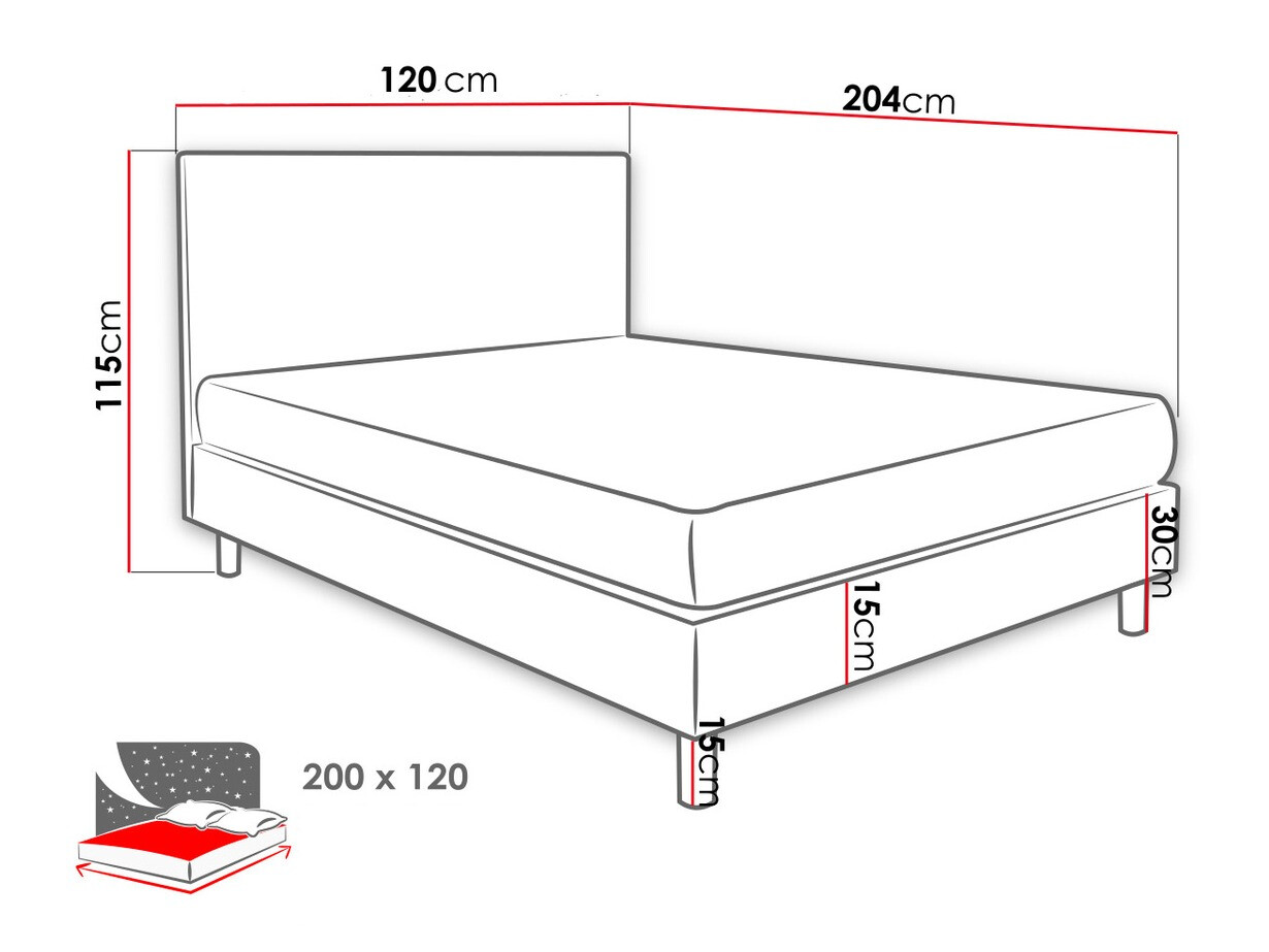 Voodi Logan 100 (Solo 255)