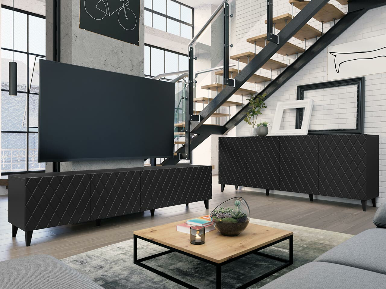 Elutoa komplekt Charlotte 188 (Must)