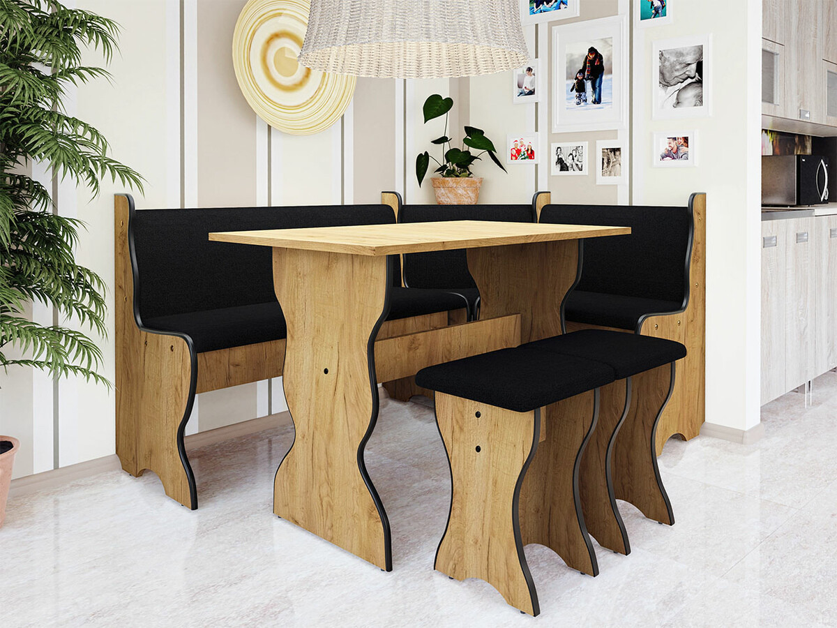 Kööginurk Reading 100 (Käsitöö kuldne tamm + Hugo 100)