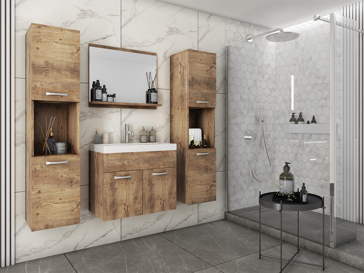 Vannitoakomplekt Sarasota 123 (Pähkel)