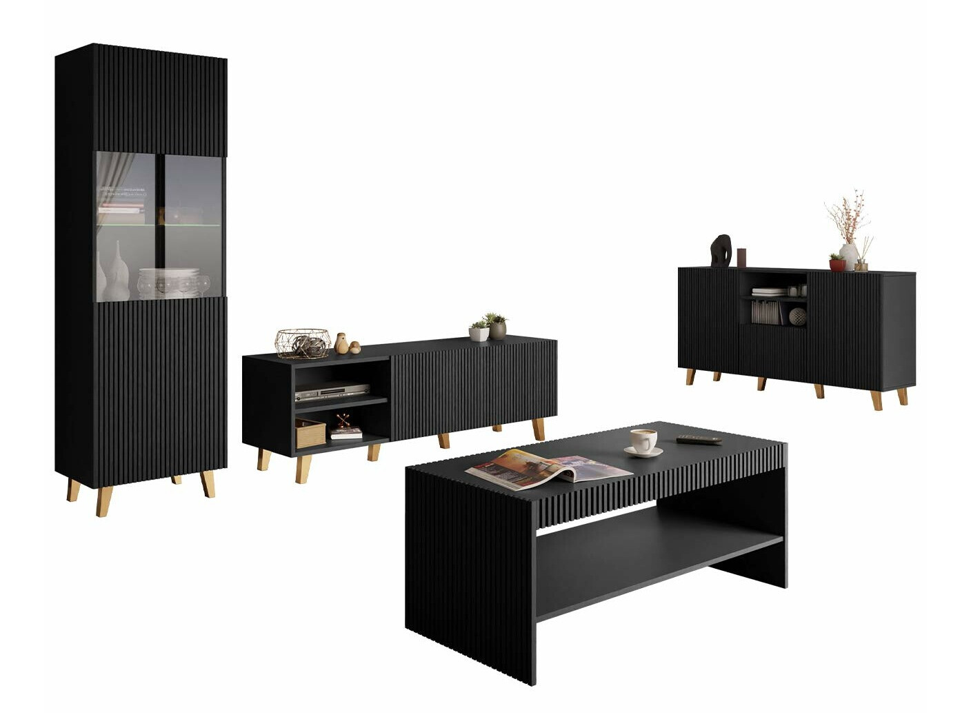 Elutoa komplekt Levmari 109 (Must)