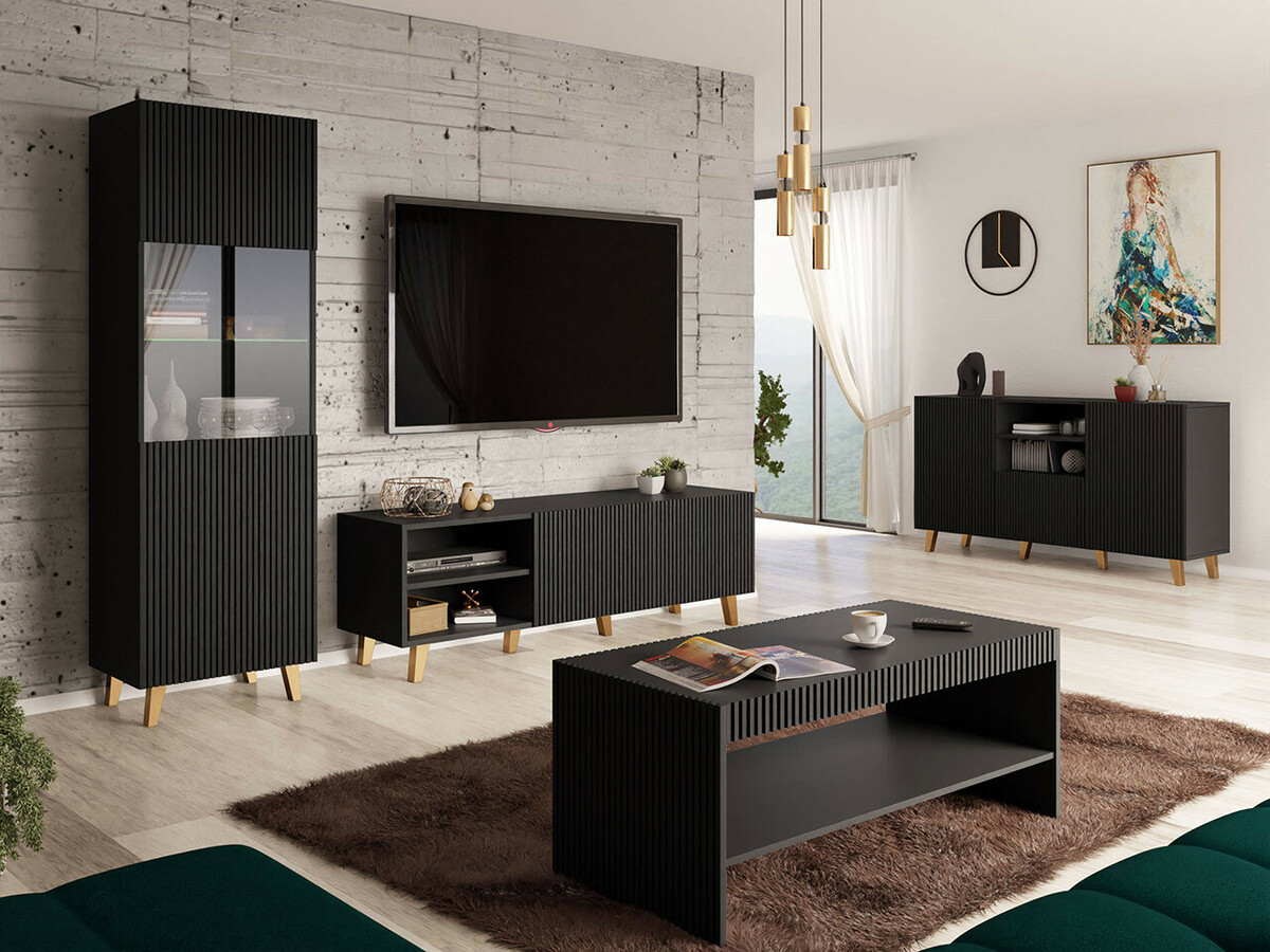 TV-alus Dicto (Must + Kuldne)