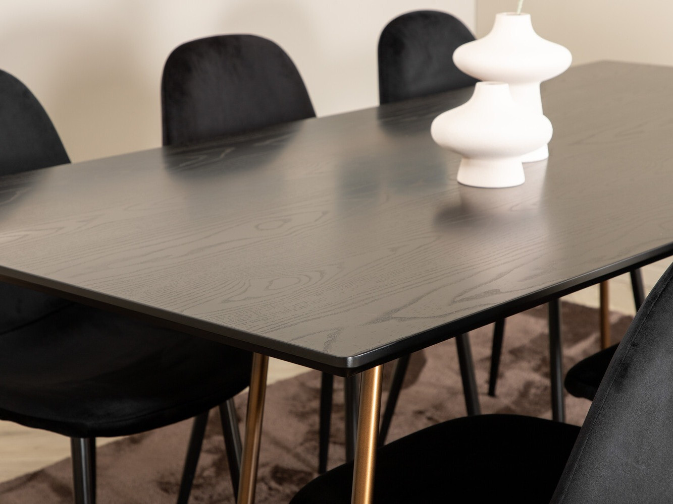 Söögitoakomplekt Dallas 2713 (Must)