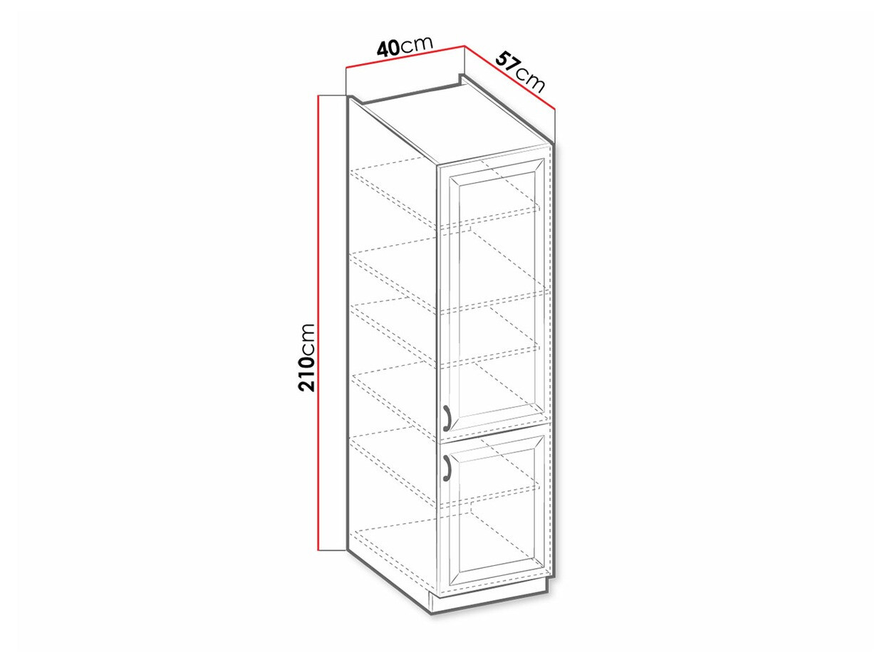 Ustega moodulkapp Retro Grey 104