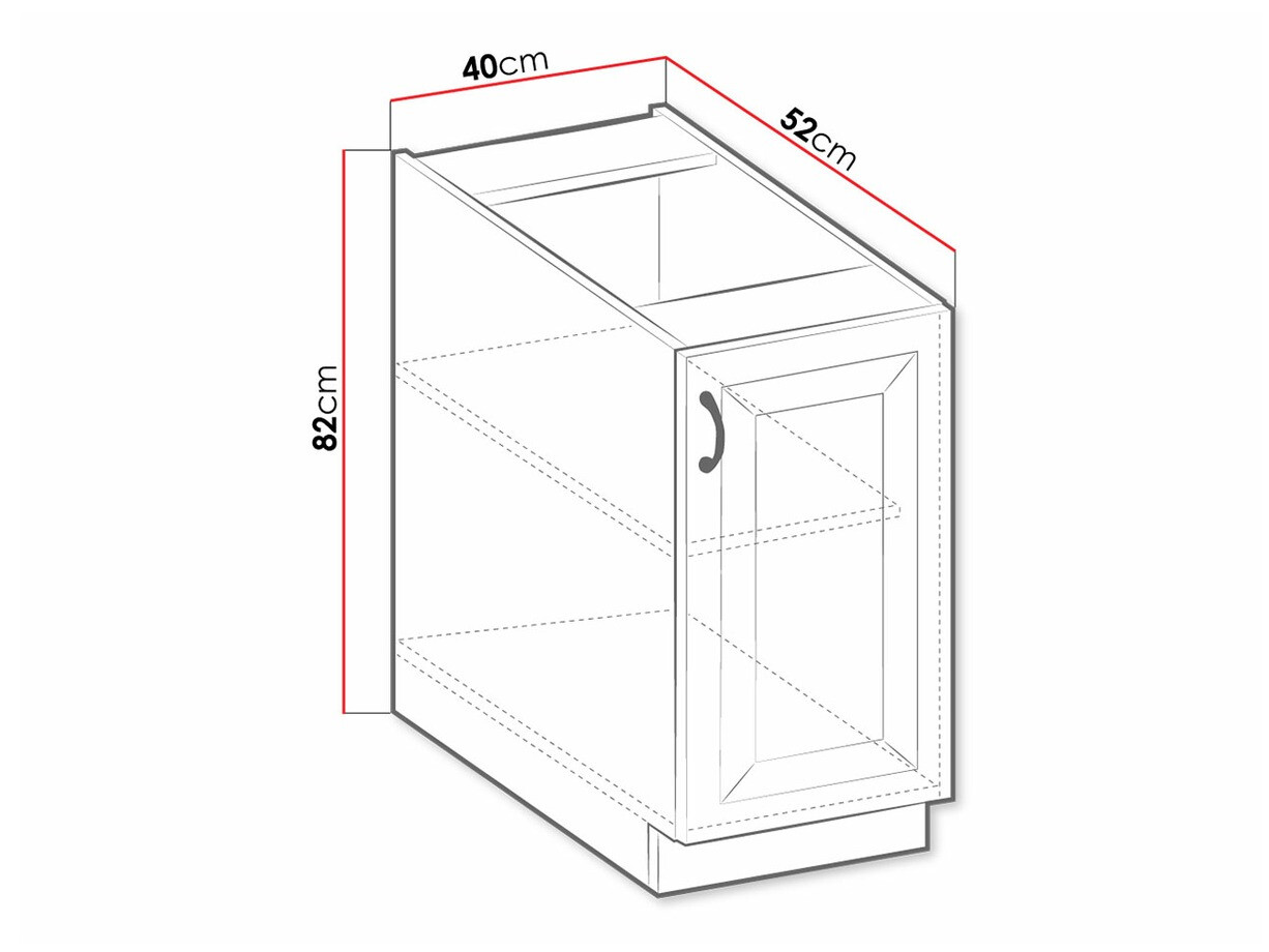 Ustega moodulkapp Retro White 103