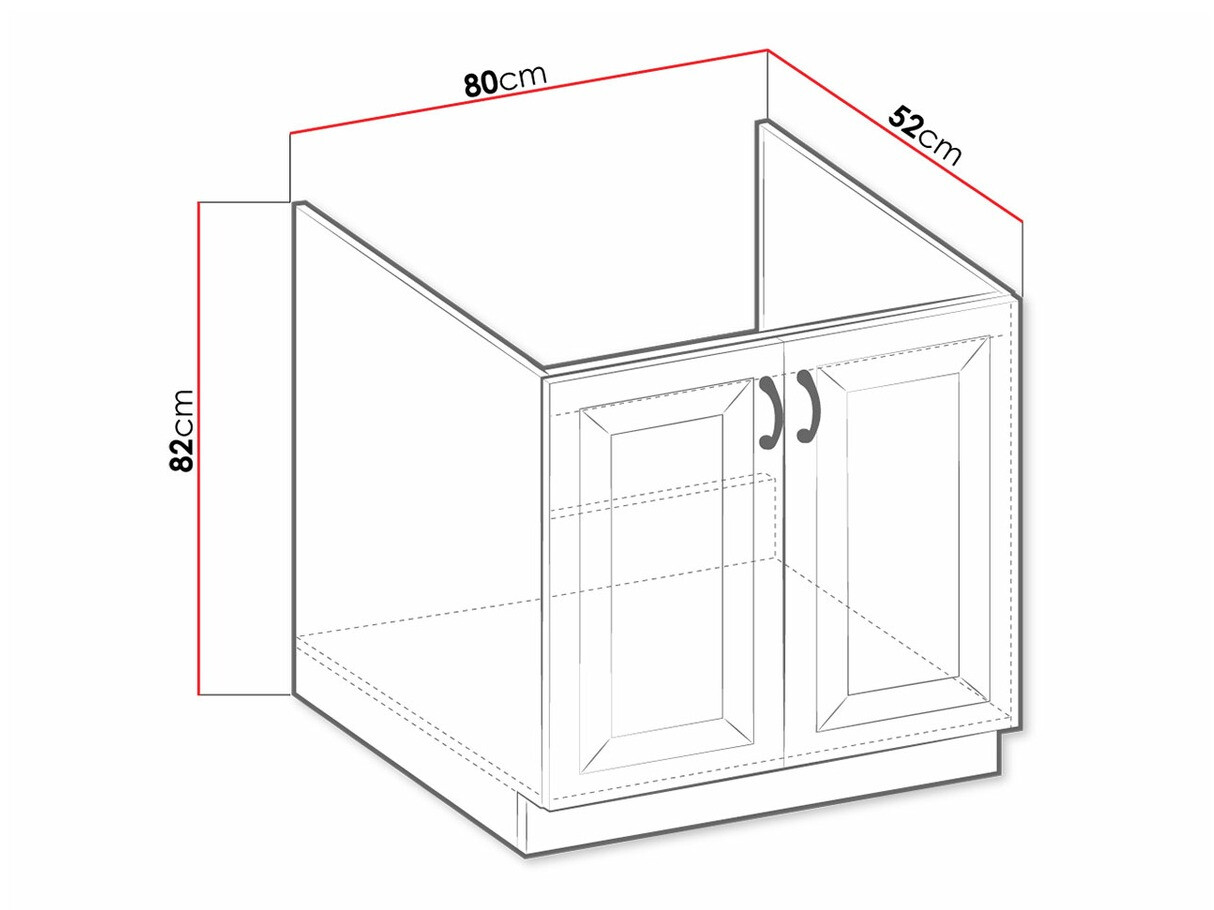 Moodul valamukapp ustega Retro White 121