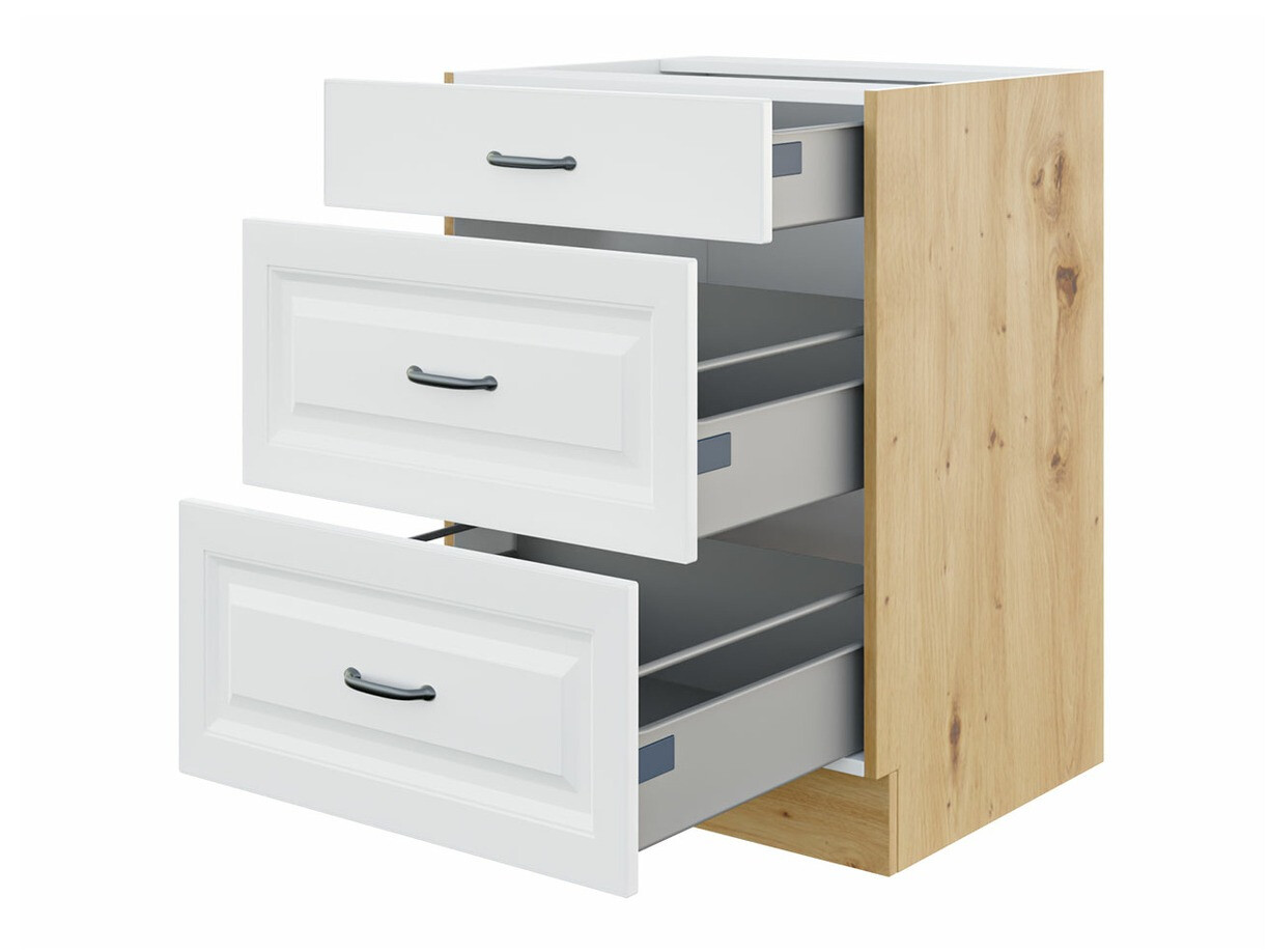 Sahtlitega moodulkapp Retro White 108