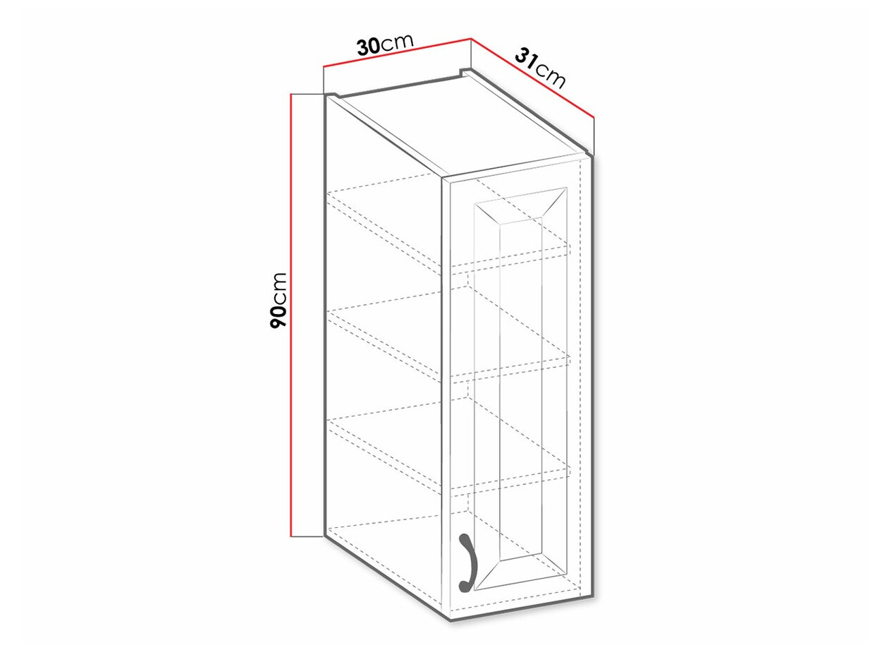 Moodul seinakapp Retro Grey 124