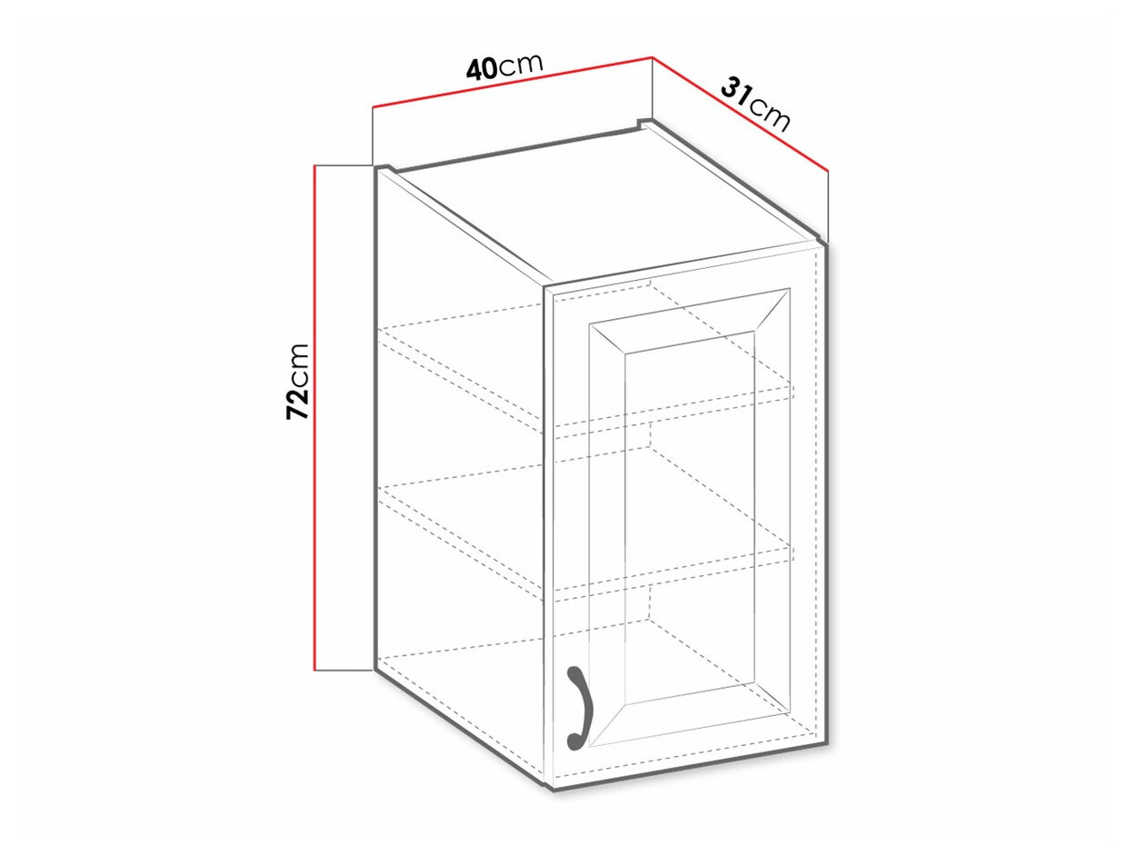 Moodul seinakapp Retro Grey 126