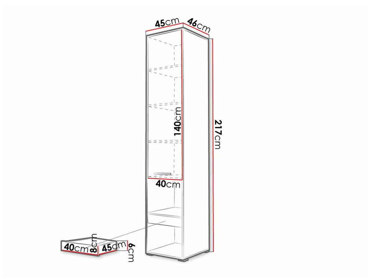 Riiul Concept Pro Lenart Levfere 110 (Hall)