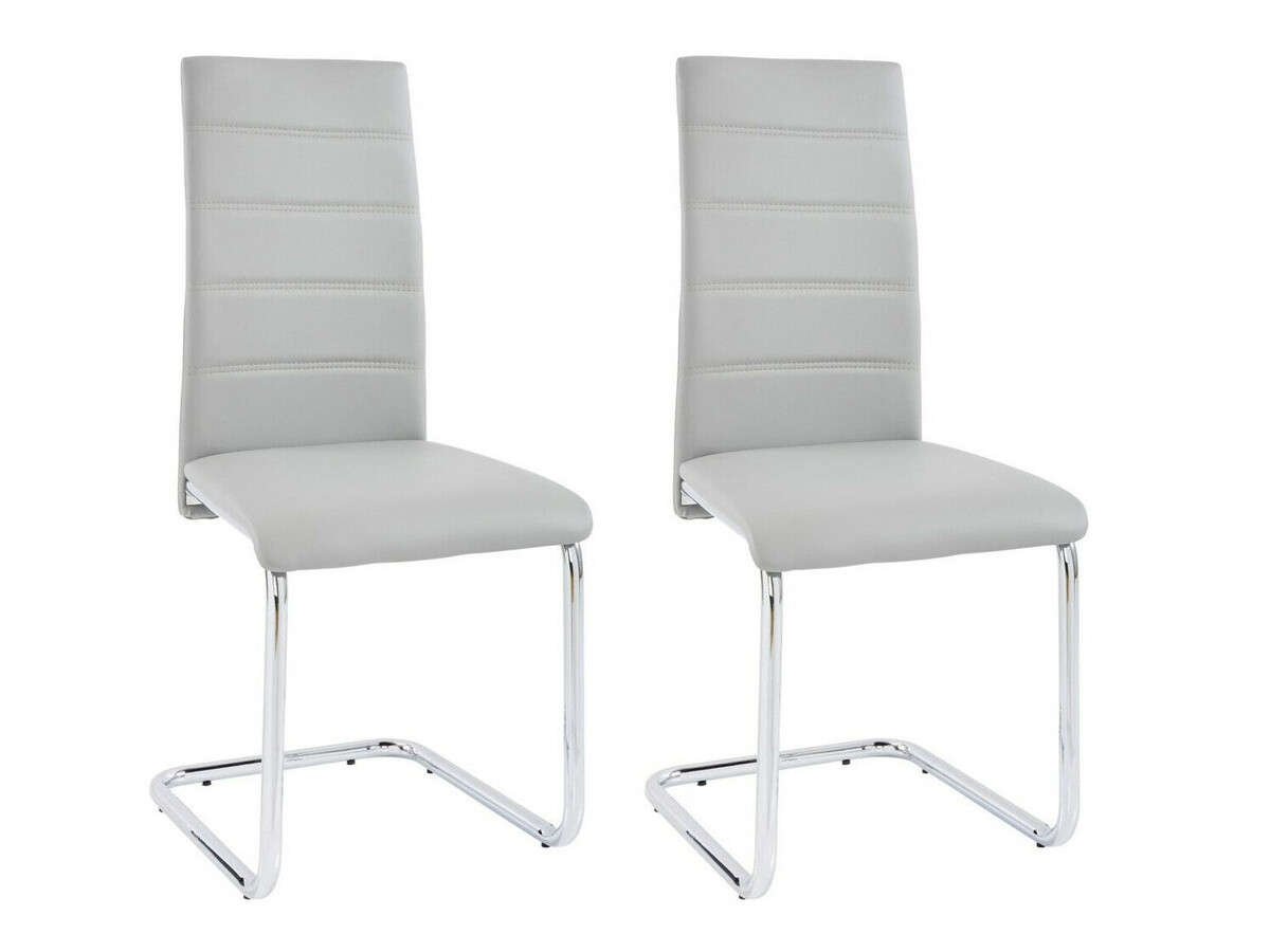 Söögitoakomplekt Denton 1130 (Valge + Hall)