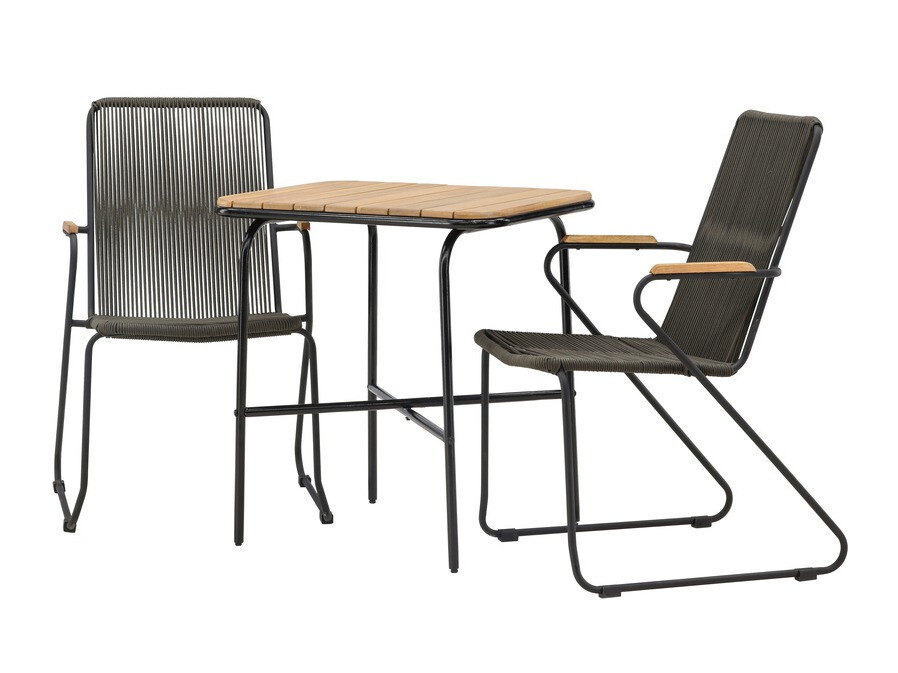 Rõdukomplekt Dallas 3514 (Tumehall + Must)